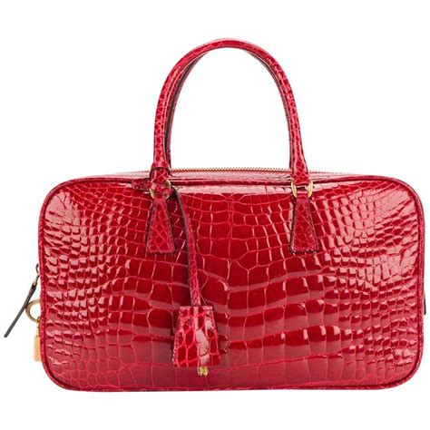 rote tasche von prada|prada handtasche.